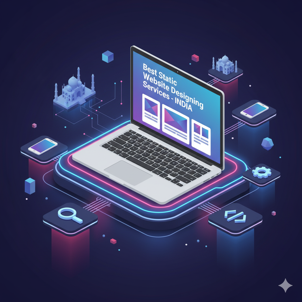 Best Static Website Designing Services in India