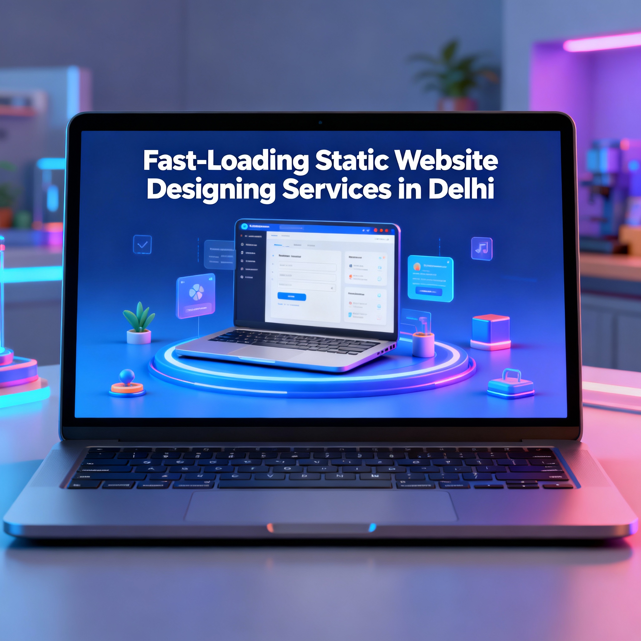 Fast-Loading Static Website Designing Services in Delhi