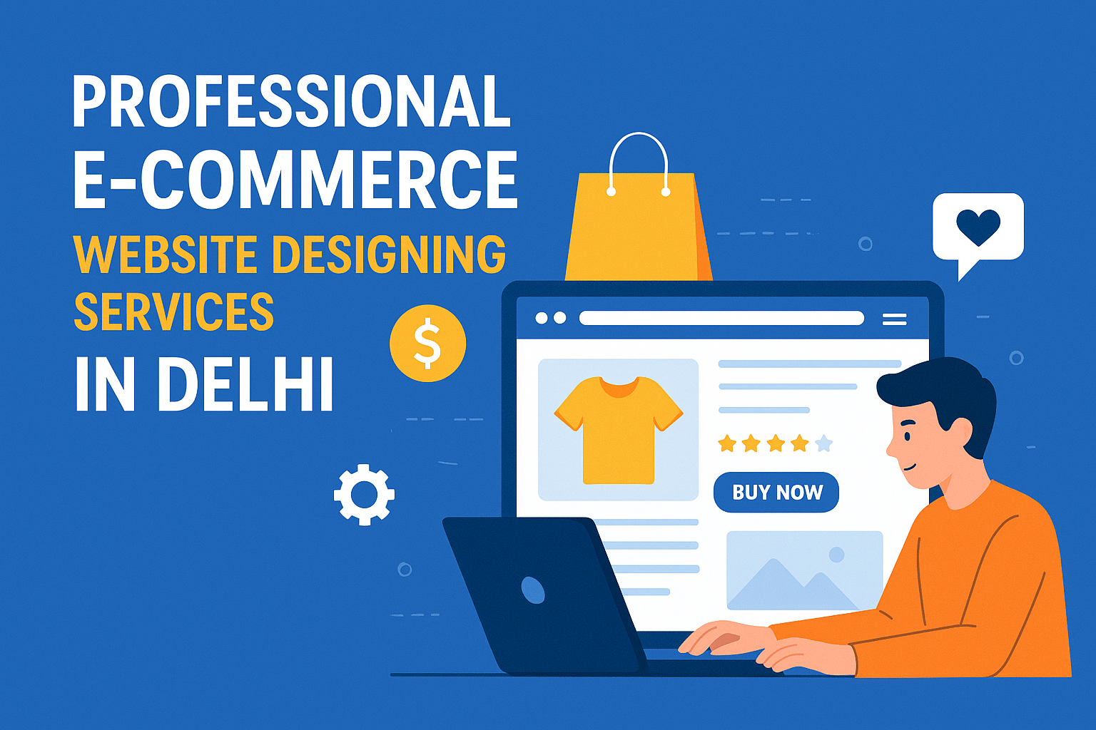 Professional E-commerce Website Designing Services in Delhi