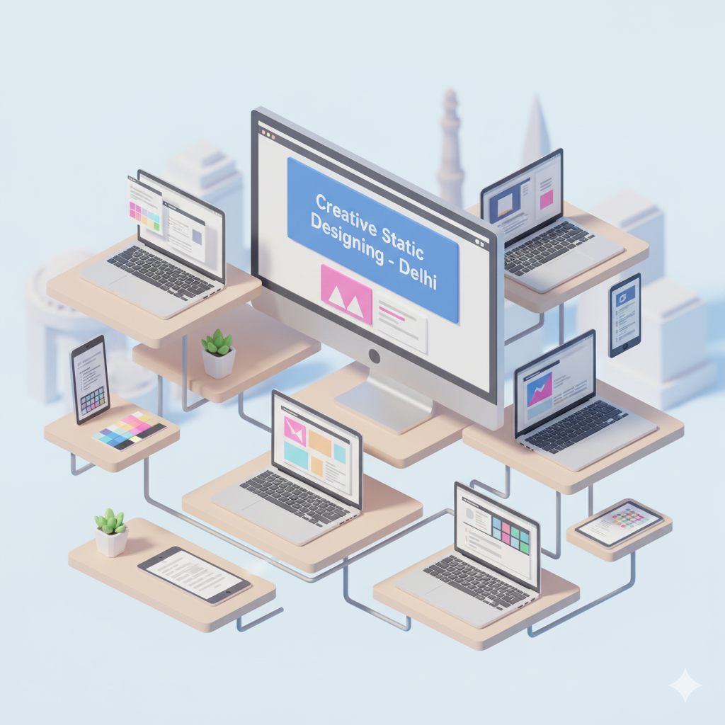 Lightweight Static Website Designing Services in Delhi